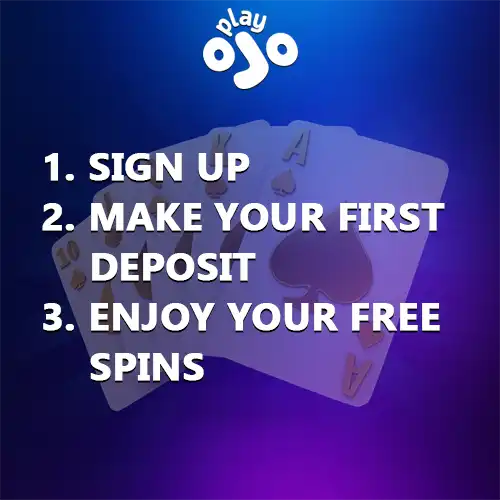 playojo free spins claim your 50 free spins today