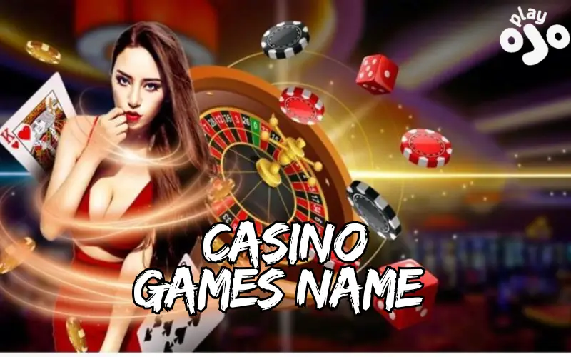 casino games name
